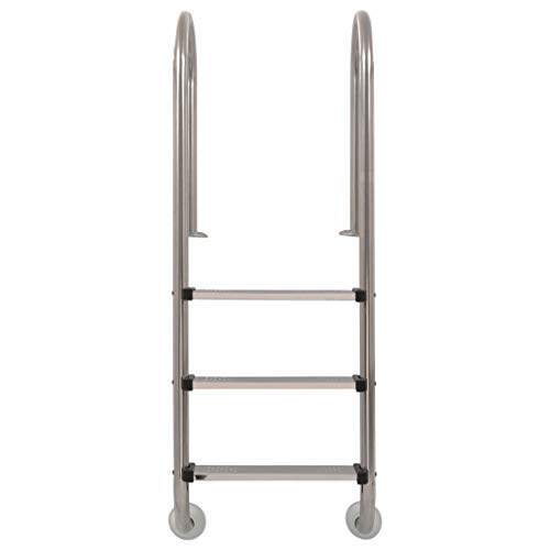 vidaXL Escalera de Piscina 3 Peldaños Acero Inoxidable 120cm Accesorio Piscina vidaXL Escalera de Piscina 3 Peldaños Acero Inoxidable 120cm Accesorio Piscina