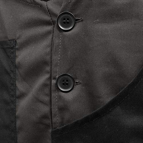 vidaXL Mono de Trabajo de Hombre con Tirantes y Bolsillos de Talla M Color Gris vidaXL Mono de Trabajo de Hombre con Tirantes y Bolsillos de Talla M Color Gris