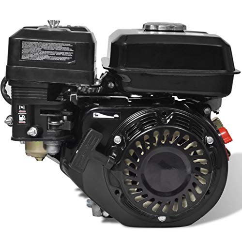 vidaXL Motor de Gasolina Negro 6,5HP 4,8kW Recambio Coche Herramienta Vehículo vidaXL Motor de Gasolina Negro 6,5HP 4,8kW Recambio Coche Herramienta Vehículo
