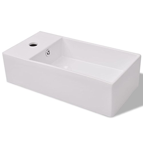 vidaXL Set Completo de Mobiliario de Baño con Lavabo Pack de 3 Unidades de Color Beige