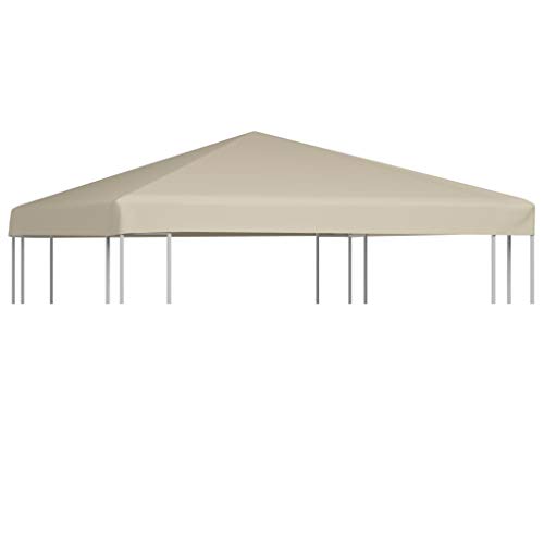 vidaXL Toldo de Cenador 2 Niveles 310 g/m² 3x3 m Beige Pabellón Patio Casa vidaXL Toldo de Cenador 2 Niveles 310 g/m² 3x3 m Beige Pabellón Patio Casa