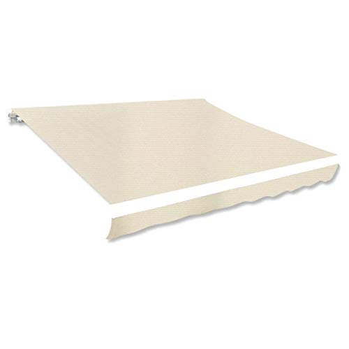 vidaXL Toldo de Repuesto para Jardín de Lona Crema 3x2,5 m Cubierta de Dosel vidaXL Toldo de Repuesto para Jardín de Lona Crema 3x2,5 m Cubierta de Dosel