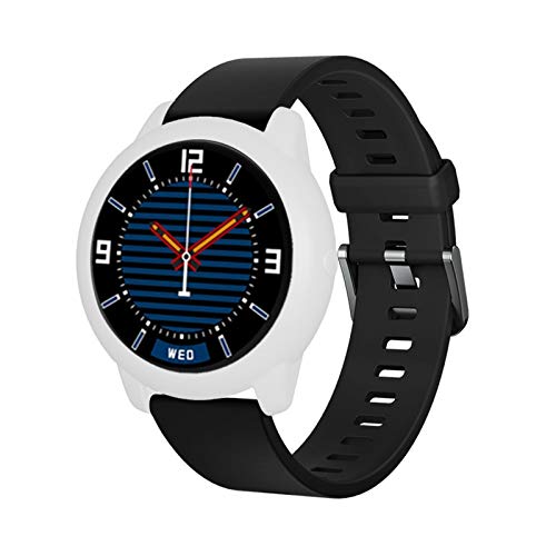 Viesky Correa deportiva de silicona para Imilab KW66 Correa Bumper Prot Watch Shell Case Cover Viesky Correa deportiva de silicona para Imilab KW66 Correa Bumper Prot Watch Shell Case Cover