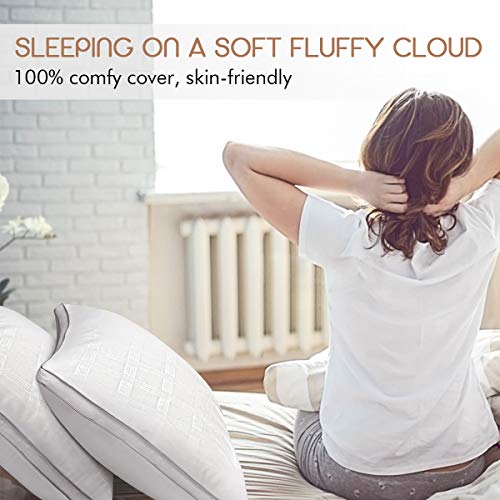 viewstar Almohadas 70x40cm, Almohadas Antiácaros e Antialérgico, Pack de 2 Almohadas Firmeza Media, 100% Microfibra, Almohadas para Camas, Pillow Certificado por Oeko-Tex viewstar Almohadas 70x40cm, Almohadas Antiácaros e Antialérgico, Pack de 2 Almohadas Firmeza Media, 100% Microfibra, Almohadas para Camas, Pillow Certificado por Oeko-Tex