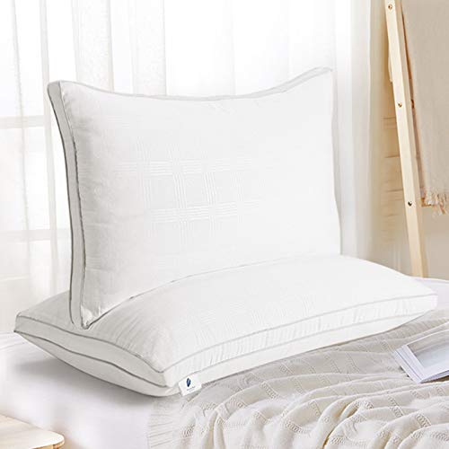 viewstar Almohadas 70x40cm, Almohadas Antiácaros e Antialérgico, Pack de 2 Almohadas Firmeza Media, 100% Microfibra, Almohadas para Camas, Pillow Certificado por Oeko-Tex viewstar Almohadas 70x40cm, Almohadas Antiácaros e Antialérgico, Pack de 2 Almohadas Firmeza Media, 100% Microfibra, Almohadas para Camas, Pillow Certificado por Oeko-Tex