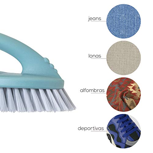 VIGAR 783 Cepillo para Ropa Multifuncional con Asa Ergonomica y Cerdas Duras, PP, Azul, 16 x 7 x 9 cm VIGAR 783 Cepillo para Ropa Multifuncional con Asa Ergonomica y Cerdas Duras, PP, Azul, 16 x 7 x 9 cm