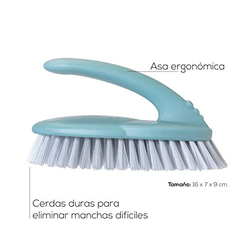 VIGAR 783 Cepillo para Ropa Multifuncional con Asa Ergonomica y Cerdas Duras, PP, Azul, 16 x 7 x 9 cm VIGAR 783 Cepillo para Ropa Multifuncional con Asa Ergonomica y Cerdas Duras, PP, Azul, 16 x 7 x 9 cm
