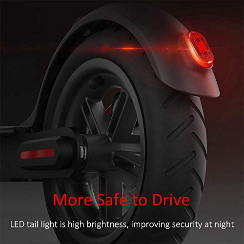 Viitech Luz de Cola Trasera Luz de Freno - Luz de Freno Luz de Guardabarros Guardabarros Compatible con Scooter eléctrico Compatible con Scooter eléctrico Bird Xiaomi Mijia M365 / M365 Pro