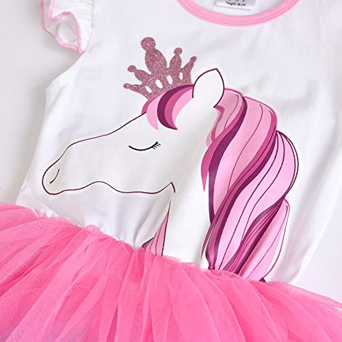 VIKITA Vestido Bordado Mariposa Algodón Tulle Tutu Sin Mangas Verano Niñas 4-5 años SH4590 5T VIKITA Vestido Bordado Mariposa Algodón Tulle Tutu Sin Mangas Verano Niñas 4-5 años SH4590 5T