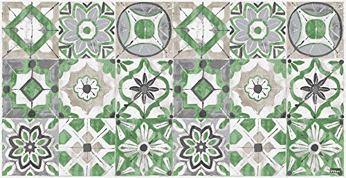 Vilber Gran Chef Kollar Alfombra, Vinilo y PVC, Verde, 40 x 78 cm Vilber Gran Chef Kollar Alfombra, Vinilo y PVC, Verde, 40 x 78 cm