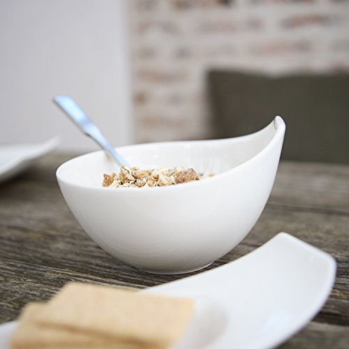 Villeroy & Boch Urban Nature Tazón de cereales, Porcelana Premium, Blanco