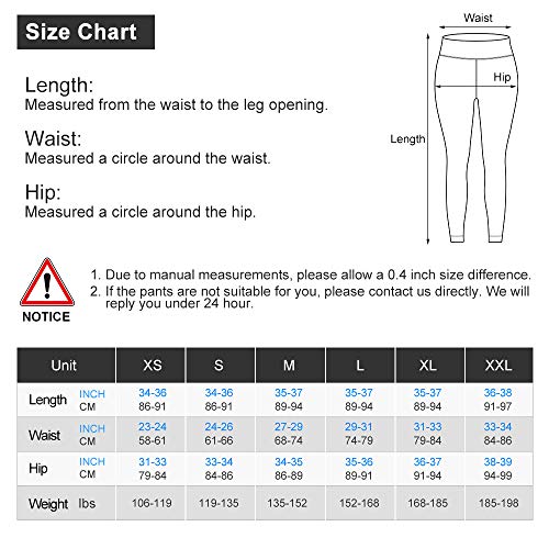 Vimbloom Pantalón Deportivo de Mujer Cintura Alta Leggings para Running Fitness Yoga Leggings VI263 (Azul profundo, L)