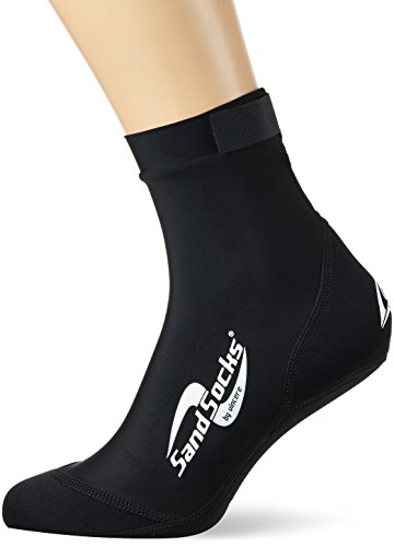 Vincere, Calcetines de playa, color negro, tamaño 44-46 cm