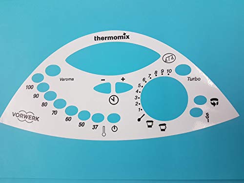 Vinilo Adhesivo Blanco para BOTONERA/Panel Frontal O DE Control DE THERMOMIX TM31.