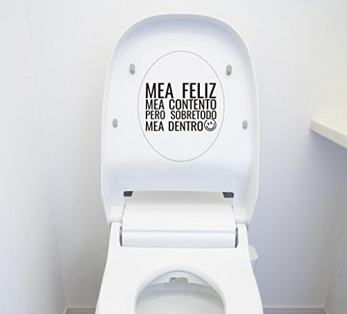 Vinilo decorativo pegatina pared, cristal, puerta: frase mea feliz Vinilo decorativo pegatina pared, cristal, puerta: frase mea feliz