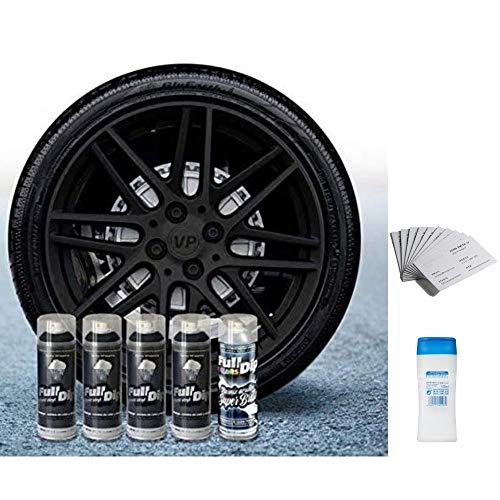 Vinilo Liquido Full Dip - Pack NEGRO BRILLO + REGALO 30 TARJETAS Y DESENGRASANTE Vinilo Liquido Full Dip - Pack NEGRO BRILLO + REGALO 30 TARJETAS Y DESENGRASANTE