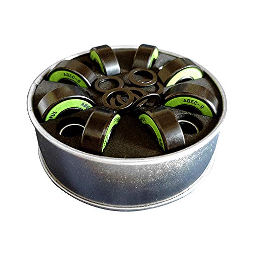 Vipithy Patín en línea de alta velocidad Skateboard ILQ-9 apto para rodamientos de acero ABEC-9 608RS Vipithy Patín en línea de alta velocidad Skateboard ILQ-9 apto para rodamientos de acero ABEC-9 608RS