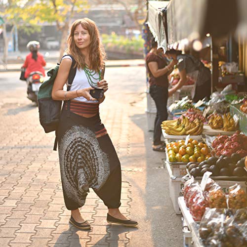 virblatt Pantalones Bombacho Mujer Yoga cagados como pantalón Chandal árabe - Nirvana SM virblatt Pantalones Bombacho Mujer Yoga cagados como pantalón Chandal árabe - Nirvana SM