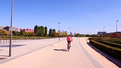 Virtual Cycle Rides DVD - Madrid, Spain - for Indoor Cycling, Treadmill and Running Workouts