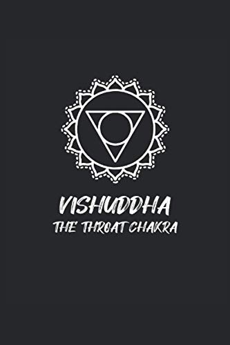 Vishuddha White Yoga Symbol: 120 sited Notebook(6x9 inches dotted paper)