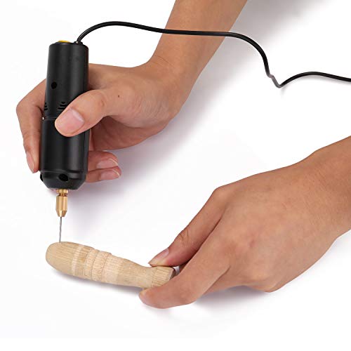 VISLONE Mini taladro eléctrico de mano Z-U36, perforadora USB de 5 V, pequeña herramienta de molienda para joyería, resina de perla, bricolaje VISLONE Mini taladro eléctrico de mano Z-U36, perforadora USB de 5 V, pequeña herramienta de molienda para joyería, resina de perla, bricolaje