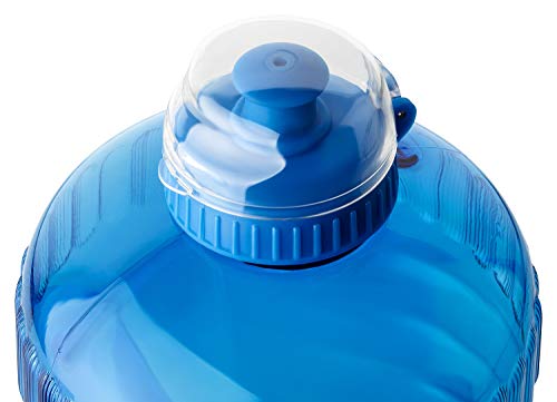 VitaBottles Gimnasio Fitness Botella para Beber 2.2 litros XXXL Libre de BPA Libre de DHEP Azul Deportes Botella para Beber Contenedor de Agua Galón de Agua