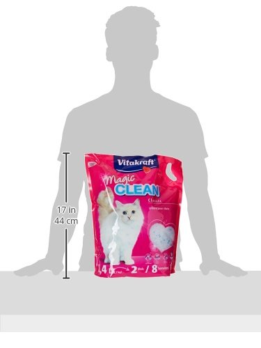 Vitakraft Magic Clean 15526 Arena para Gatos, duración de 8 semanas, 8,4 L. Vitakraft Magic Clean 15526 Arena para Gatos, duración de 8 semanas, 8,4 L.