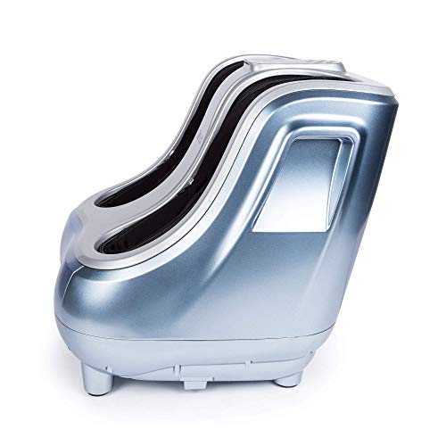 VITALZEN® PRO Masajeador de piernas - Azul (modelo 2021) - Masaje por amasamiento, presión - Reflexología podal, diseñado para aliviar el dolor y tensión muscular en pies, tobillos y gemelos VITALZEN® PRO Masajeador de piernas - Azul (modelo 2021) - Masaje por amasamiento, presión - Reflexología podal, diseñado para aliviar el dolor y tensión muscular en pies, tobillos y gemelos