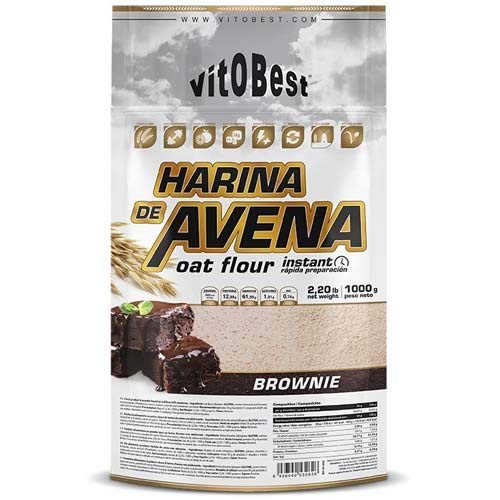 Vit.O.Best Harina De Avena 1 Kg Tarta De Manzana 400 g