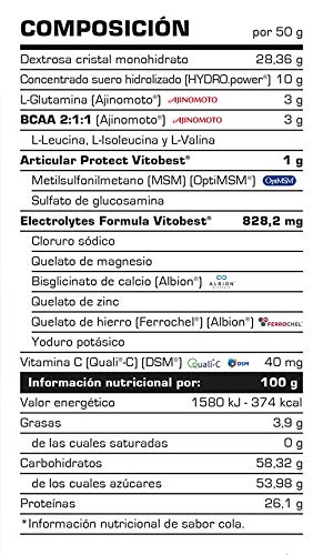 Vitobest RECOVERY TOTAL 700 g - Suplementos Alimentación y Suplementos Deportivos - Vitobest (Sandía)