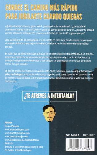 ¡Vive sin trabajar!: Descubre el método que te permitirá dejar el trabajo y disfrutar de la vida (Habilidades Directivas)