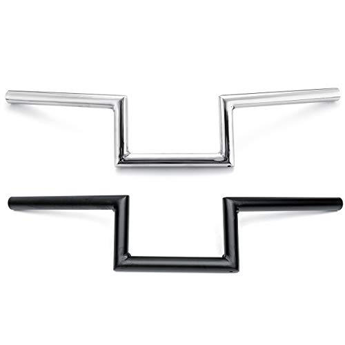 Viviance 25Mm Motocicleta Drag Z-Bar Pullback Manillar para Harley Touring/Suzuki/Honda CG - Cromo Viviance 25Mm Motocicleta Drag Z-Bar Pullback Manillar para Harley Touring/Suzuki/Honda CG - Cromo
