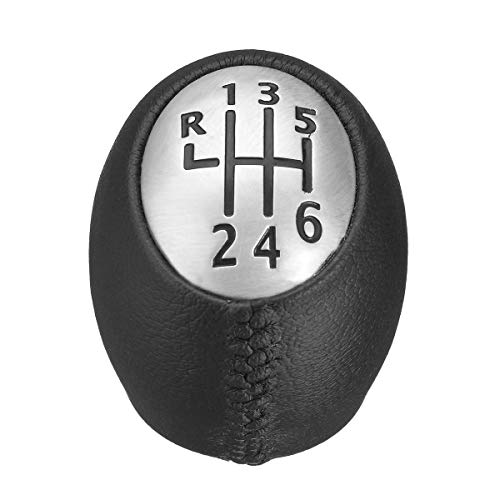 Viviance 6 Velocidad Pomo De Cambio De Marchas para Renault Megane Clio Laguna Vauxhall Opel PU Cuero Viviance 6 Velocidad Pomo De Cambio De Marchas para Renault Megane Clio Laguna Vauxhall Opel PU Cuero