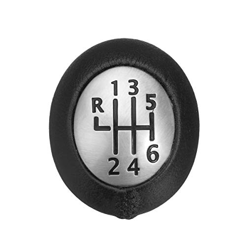 Viviance 6 Velocidad Pomo De Cambio De Marchas para Renault Megane Clio Laguna Vauxhall Opel PU Cuero Viviance 6 Velocidad Pomo De Cambio De Marchas para Renault Megane Clio Laguna Vauxhall Opel PU Cuero
