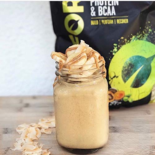 Vivo Life Polvo de Proteína vegano | Mezcla de proteína de guisante y cáñamo con BCAA | Sin gluten ni soja (Sabor Plátano y Canela) - 504g… Vivo Life Polvo de Proteína vegano | Mezcla de proteína de guisante y cáñamo con BCAA | Sin gluten ni soja (Sabor Plátano y Canela) - 504g…