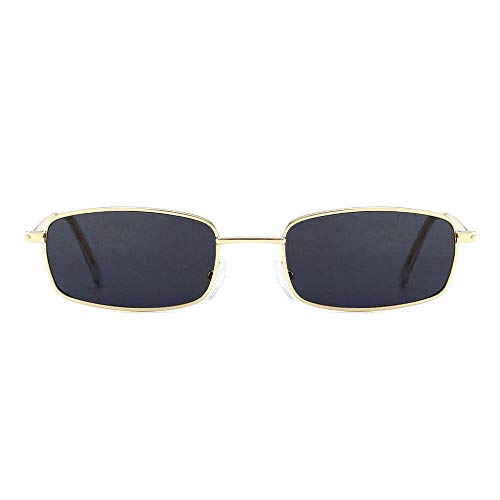 VJGOAL Gafas de sol unisex de moda retro Gafas de sol transparentes de gelatina Gafas de mascarada color caramelo para mujer