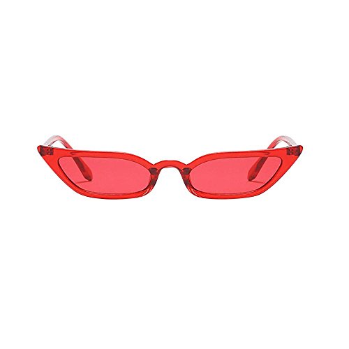 VJGOAL Mujer Vintage gatos Ojos Gafas de sol Retro Marco pequeño UV400 Moda gafas