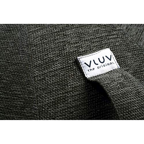 VLUV STOV - Asiento de plástico ergonómico para Oficina y hogar, Color: Antracita (Gris Oscuro), diámetro 70 cm – 75 cm, Tejido de Funda de Muebles, Resistente y Estable, con asa VLUV STOV - Asiento de plástico ergonómico para Oficina y hogar, Color: Antracita (Gris Oscuro), diámetro 70 cm – 75 cm, Tejido de Funda de Muebles, Resistente y Estable, con asa