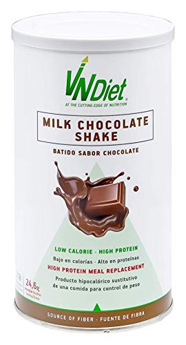 VNDiet - Batido Sustitutivo de Comida para Dieta | Batido para Adelgazar con Proteínas, Reemplazo Comida, Muy Saciante, Bebida Dietética para Adelgazar Rápido, 490gr, Sabor Chocolate