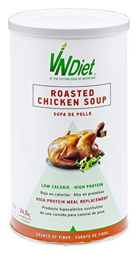 VNDiet - Batido Sustitutivo de Comida para Dieta | Batido para Adelgazar con Proteínas, Reemplazo Comida, Muy Saciante, Bebida Dietética para Adelgazar Rápido, 490gr, Sabor Sopa de Pollo VNDiet - Batido Sustitutivo de Comida para Dieta | Batido para Adelgazar con Proteínas, Reemplazo Comida, Muy Saciante, Bebida Dietética para Adelgazar Rápido, 490gr, Sabor Sopa de Pollo