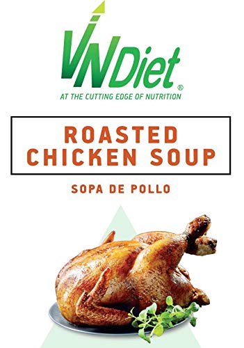 VNDiet - Batido Sustitutivo de Comida para Dieta | Batido para Adelgazar con Proteínas, Reemplazo Comida, Muy Saciante, Bebida Dietética para Adelgazar Rápido, 490gr, Sabor Sopa de Pollo