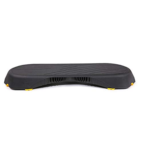 Vobajf Stepper Board Antideslizante para Entrenamiento de Pilates de 3 Niveles, Ejercicios aeróbicos, escalones de Altura Ajustable, PE, Negro, 108 cm Vobajf Stepper Board Antideslizante para Entrenamiento de Pilates de 3 Niveles, Ejercicios aeróbicos, escalones de Altura Ajustable, PE, Negro, 108 cm