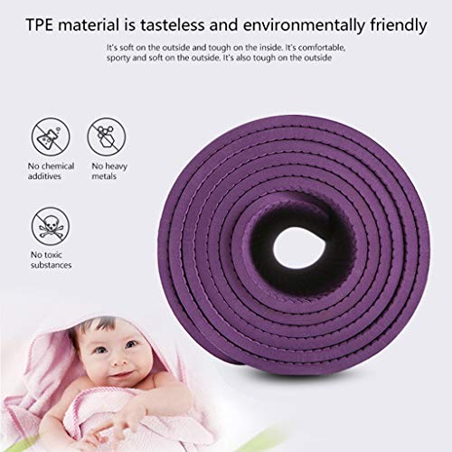 Vobery Esterilla de Yoga,6 Mm Tpe,Antideslizante Y Apta Para Las Articulaciones,Para Yoga,Pilates,Deportes,Fitness Mat,Estera de Ejercicio Con Correa Para El Hombro,Estera de Pilates Vobery Esterilla de Yoga,6 Mm Tpe,Antideslizante Y Apta Para Las Articulaciones,Para Yoga,Pilates,Deportes,Fitness Mat,Estera de Ejercicio Con Correa Para El Hombro,Estera de Pilates
