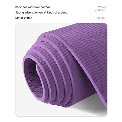 Vobery Esterilla de Yoga,6 Mm Tpe,Antideslizante Y Apta Para Las Articulaciones,Para Yoga,Pilates,Deportes,Fitness Mat,Estera de Ejercicio Con Correa Para El Hombro,Estera de Pilates Vobery Esterilla de Yoga,6 Mm Tpe,Antideslizante Y Apta Para Las Articulaciones,Para Yoga,Pilates,Deportes,Fitness Mat,Estera de Ejercicio Con Correa Para El Hombro,Estera de Pilates