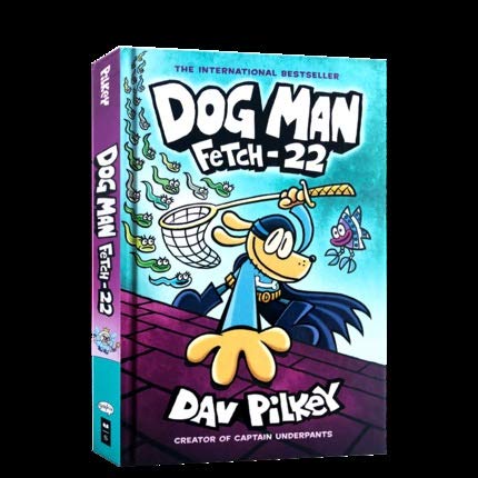 VODVO Perro Hombre 8 Fetch-22 del creador de Capitán Calzoncillos Inglés Kids Niño hilarante Humor del Color Novel Comic Manga Edad Libro> 3