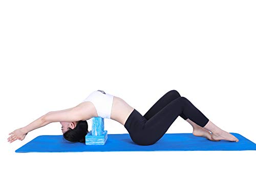 voidbiov uego de Bloques de Yoga de Espuma de 22,86 x 15,24 x 7,62 cm, Ladrillos de Ejercicio de Pilates de Alta Densidad, soporta tu práctica y Abre tu Cuerpo, te da una Base Estable