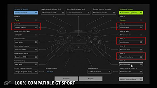 Volante y Pedales PS4 Licencia Original Playstation RWA Apex + Gran Turismo Sport GT Sport
