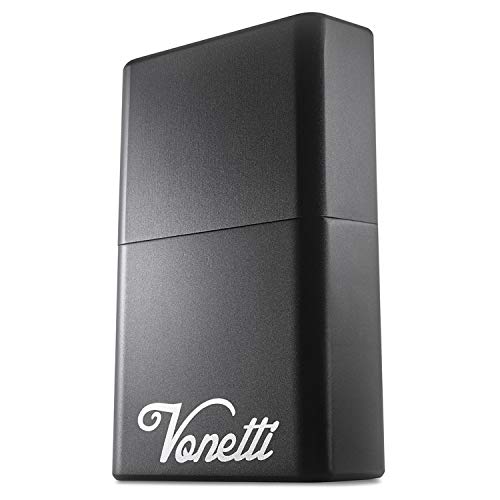 VONETTI Alpha Shield Premium Keyless Go - Caja de aluminio para llave de coche, Funda Faraday Movil, Bolsa Faraday Movil, Jaula Faraday Movil, Bloqueador de Señal RFID/NFC/GPS/WIFI