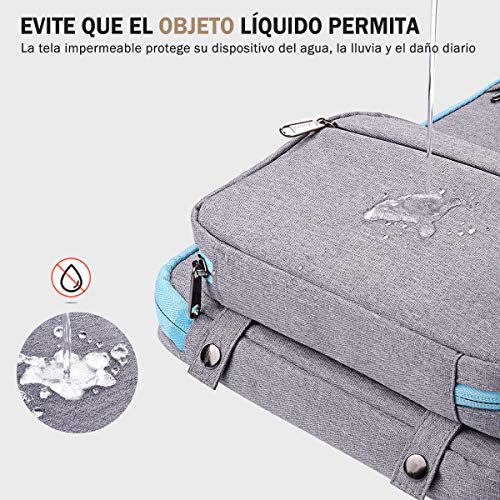 Voova 13 13.3 13.5 Pulgadas Funda Portátil,Bolsillo de Accesorios para Funda Ordenador Portátil,Compatible con Chromebook,MacBook Pro/MacBook Air 13"/ M1,2020,Surface Book 2,XPS 13,Gris Claro Voova 13 13.3 13.5 Pulgadas Funda Portátil,Bolsillo de Accesorios para Funda Ordenador Portátil,Compatible con Chromebook,MacBook Pro/MacBook Air 13"/ M1,2020,Surface Book 2,XPS 13,Gris Claro