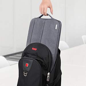 Voova Funda Portátil 11 11.6 12 Pulgadas Impermeable para Computadora de Múltiples Bolsillos, Compatible con MacBook Air,Chromebook,Surface ProX/7/6/5/4/3, iPad Pro 12.9 con Asa,(Gris) Voova Funda Portátil 11 11.6 12 Pulgadas Impermeable para Computadora de Múltiples Bolsillos, Compatible con MacBook Air,Chromebook,Surface ProX/7/6/5/4/3, iPad Pro 12.9 con Asa,(Gris)